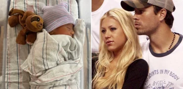 تولد چهارمین فرزند آنا کورنیکووا و انریکه ایگلسیاس و انتشار اولین تصویر از او