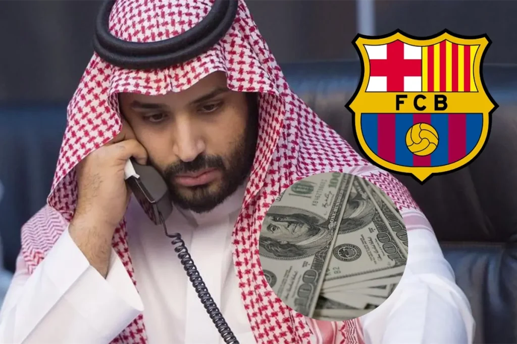 پیشنهاد ۱۰ میلیارد یورویی محمد بن سلمان برای خرید باشگاه فوتبال بارسلونا