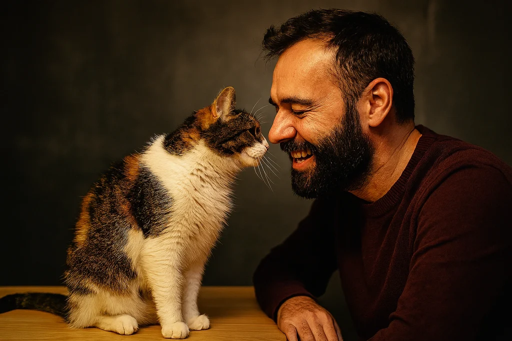 گربه‌ها به مردان بیشتر توجه می‌کنند یا زنان؟