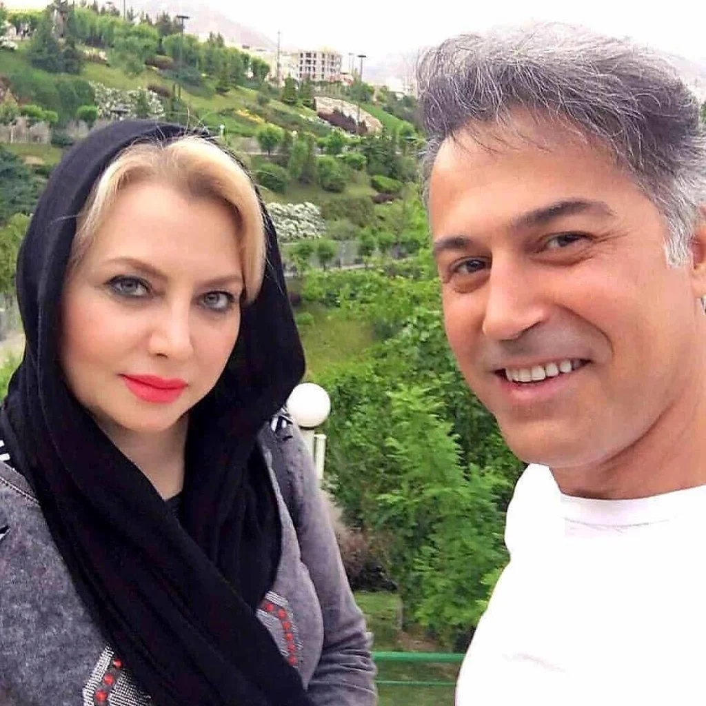 دانیال حکیمی و همسرش