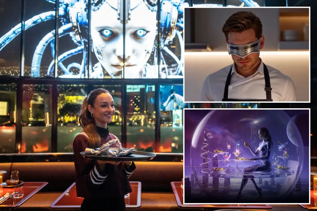 سرو گوشت دایناسور در دبی توسط سرآشپز هوش مصنوعی!