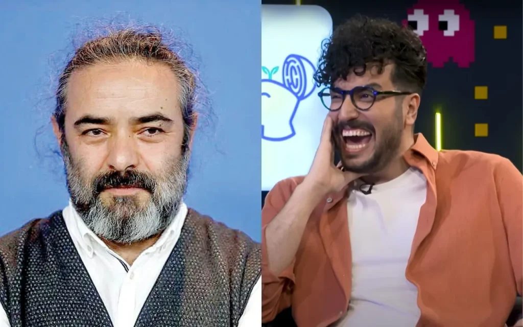 حسن معجونی در «پامپ»؛ از ماهیگیری و کار با هوتن شکیبا تا شوخی با رامبد جوان + ویدیو