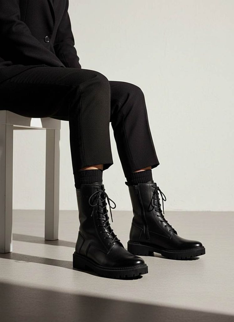 کفش چرم زنانه کاکتوس