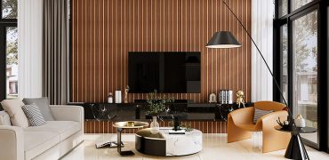 راهنمای انتخاب متریال برای طراحی داخلی خانه ویلایی یک طبقه