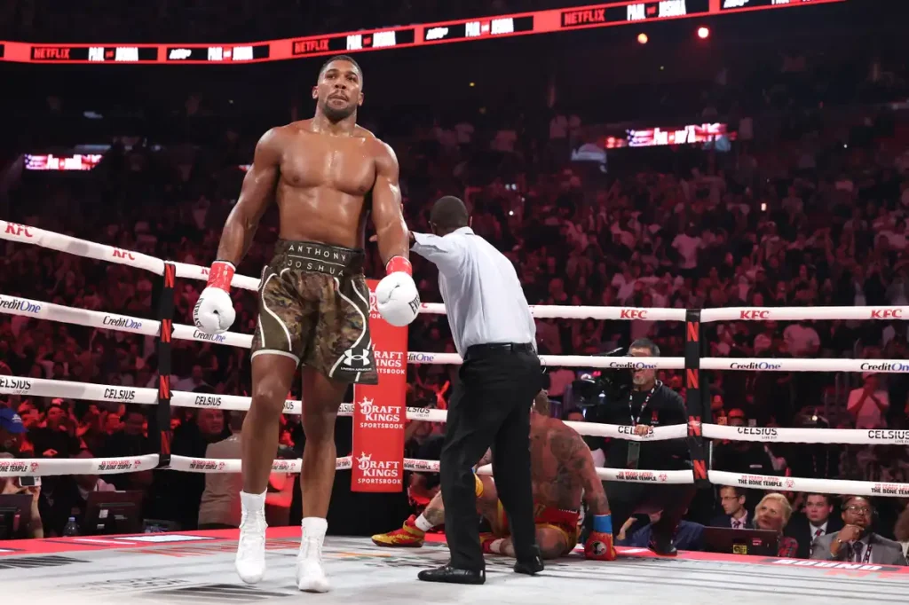 مبارزه جیک پال و آنتونی جاشوآ-۹