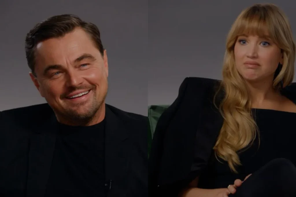  لئوناردو دی‌کاپریو جنیفر لارنس