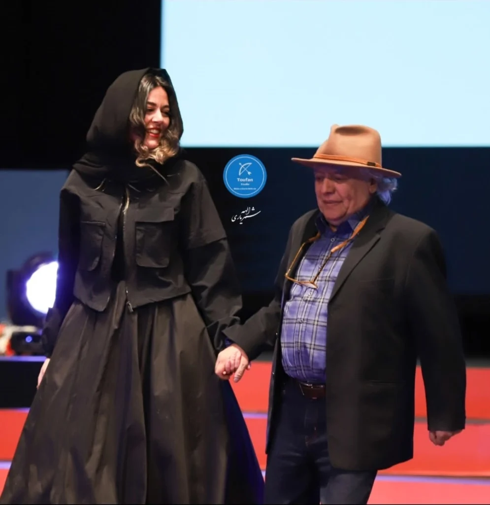 ماهور الوند و پدرش سیروس الوند