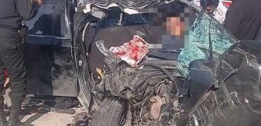 صحنه تصادف مرگبار همسر معاون رئیس‌جمهور در محور تهران-سمنان + ویدیو