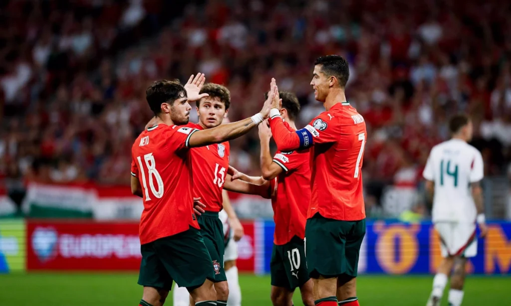 کریستیانو رونالدو تیم ملی پرتغال