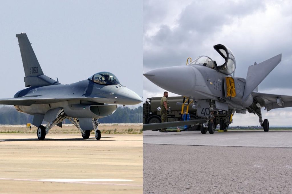 مقایسه جدیدترین نسخه جنگنده‌های F-16 Fighting Falcon و Jas 39 Gripen E