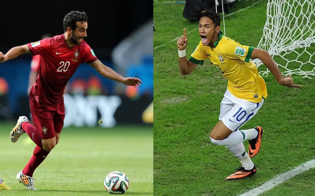 تحقیر روبن آموریم در دوران جوانی توسط نیمار در مسابقه تیم ملی پرتغال و برزیل + ویدیو