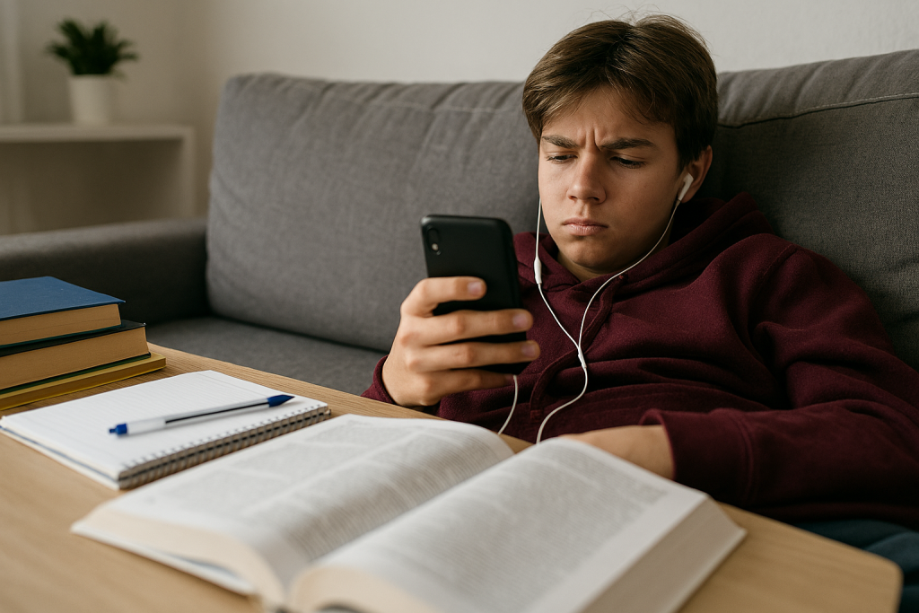 فرزند نوجوانم درس خواندن و مدرسه را جدی نمی‌گیرد؛ چه کنم؟