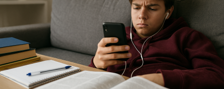 فرزند نوجوانم درس خواندن و مدرسه را جدی نمی‌گیرد؛ چه کنم؟