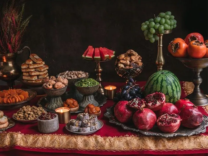 استوری سونیا حسینی به مناسبت یلدا