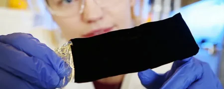 اختراع تیره‌ترین پارچه جهان که ۹۹.۸۷ درصد نور را می‌بلعد!