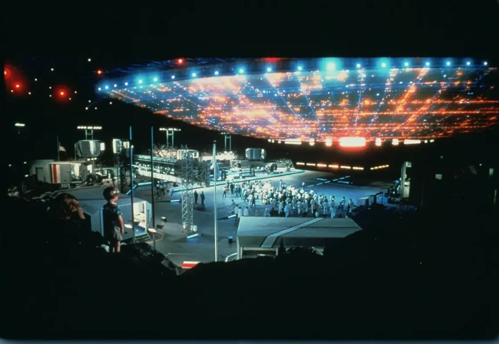 مواجهه با موجودات فضایی در فیلم برخورد نزدیک از نوع سوم