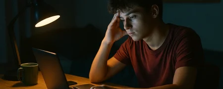 چرا فرزند نوجوانم تا دیر وقت بیدار است؟ بررسی دلایل پنهان و راهکارهای واقعی