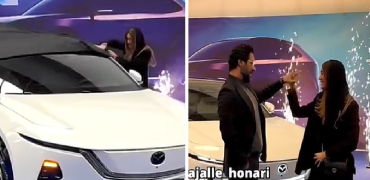 عصبانیت آناهیتا همتی از شوآف متین ستوده و کامران تفتی و هدیه خودرو + ویدیو