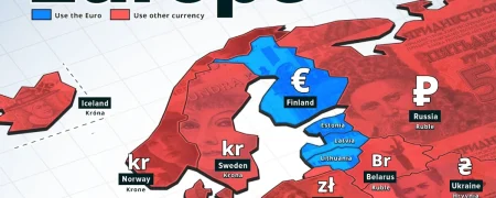 تمام واحدهای پول ملی کشورهای اروپایی در سال ۲۰۲۶ + اینفوگرافی
