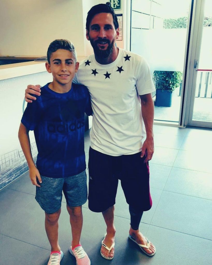 لیونل مسی فرمین لوپز