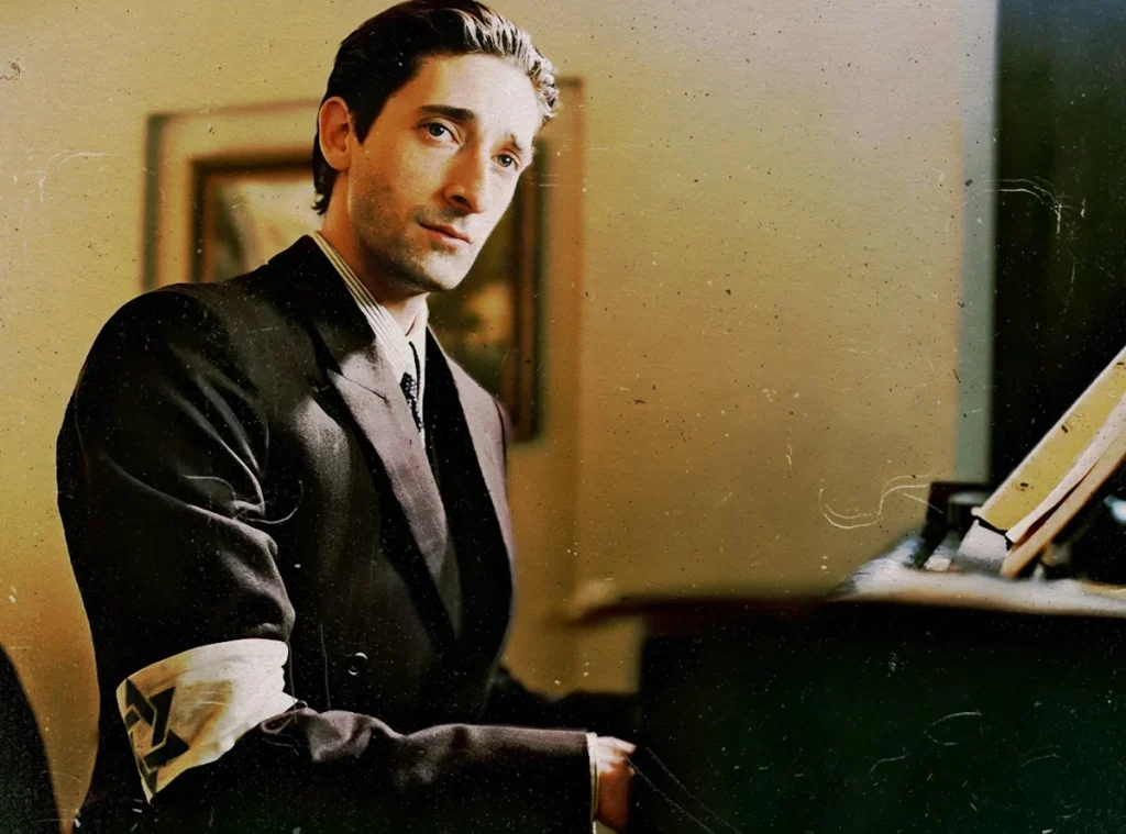 آدرین برودی در پیانیست ۲۰۰۲