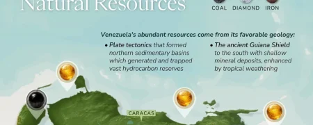 نگاهی به همه منابع طبیعی انبوه ونزوئلا و جایگاه جهانی هر کدام + اینفوگرافی