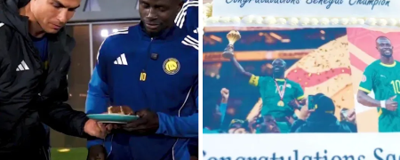 استقبال ویژه رونالدو از سادیو مانه پس از قهرمانی تاریخی سنگال در آفریقا + ویدیو
