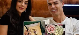 قیمت قابل‌توجه هدیه کریستیانو رونالدو به جورجینا رودریگز در تولد ۳۲ سالگی‌اش