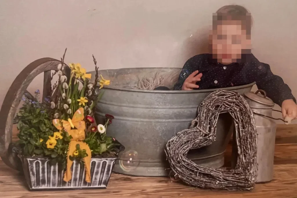 کودک سه ساله اتریشی