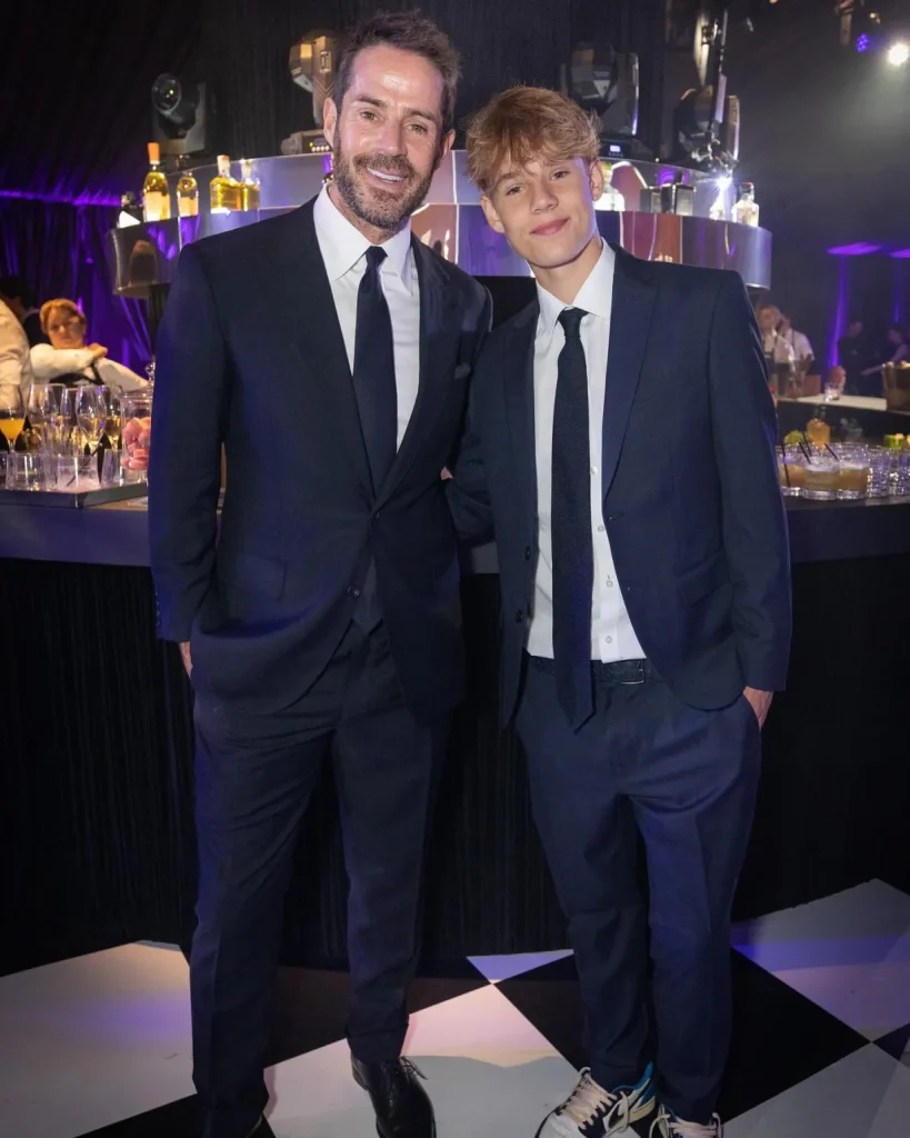 جیمی ردنپ و پسرش