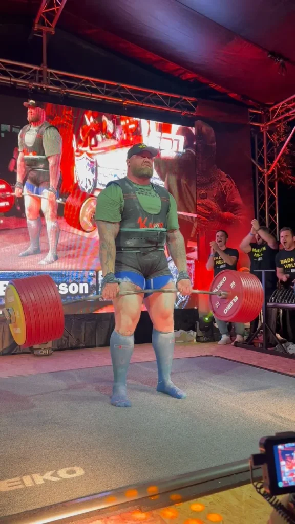 هافثور بیورنسون رکورد ددلیفت جهان