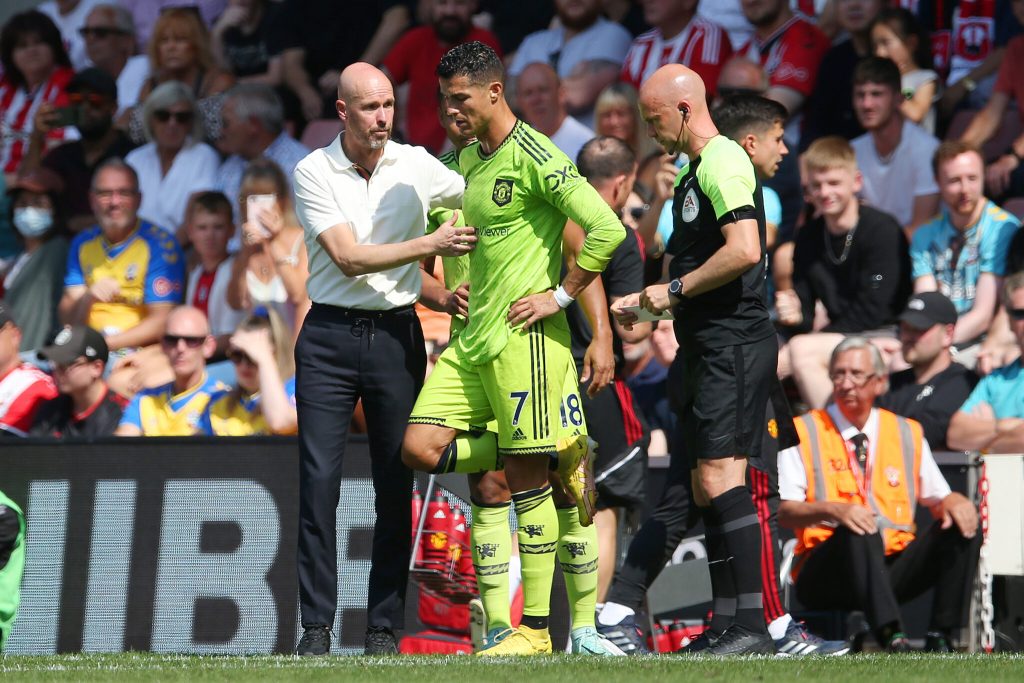 تن هاخ و کریستیانو رونالدو