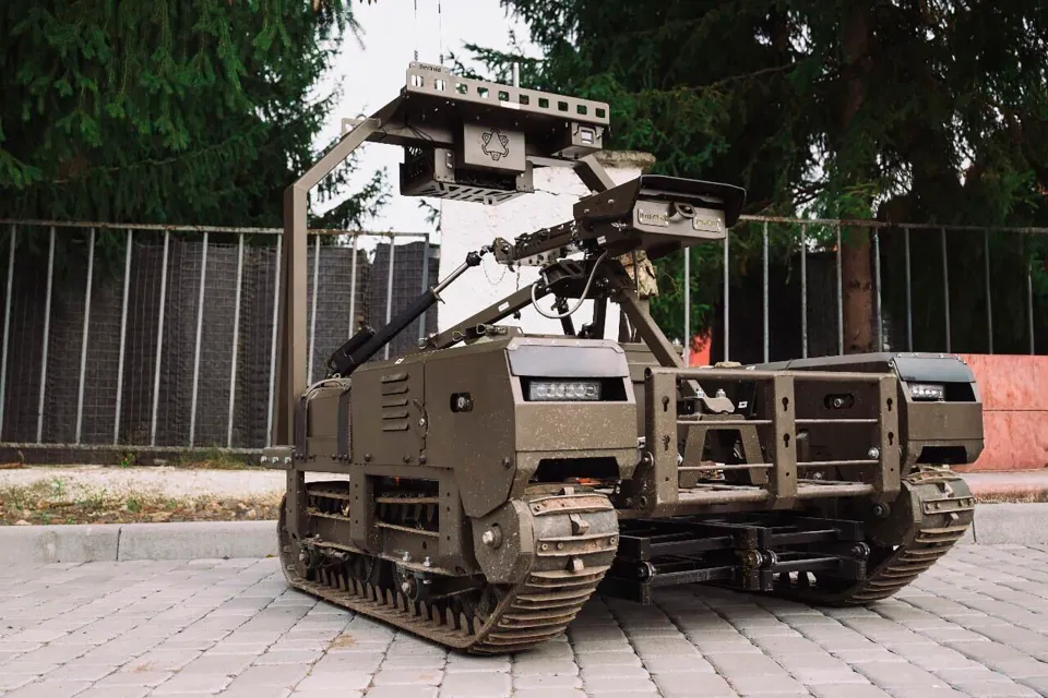 ربات جنگی اوکراینی