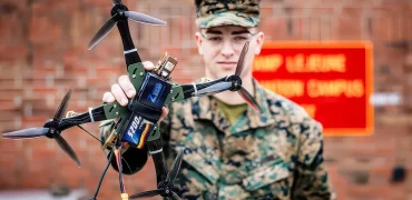 تفنگداران دریایی آمریکا از اولین پهپاد چاپ سه بعدی خود به نام HANX رونمایی کرد