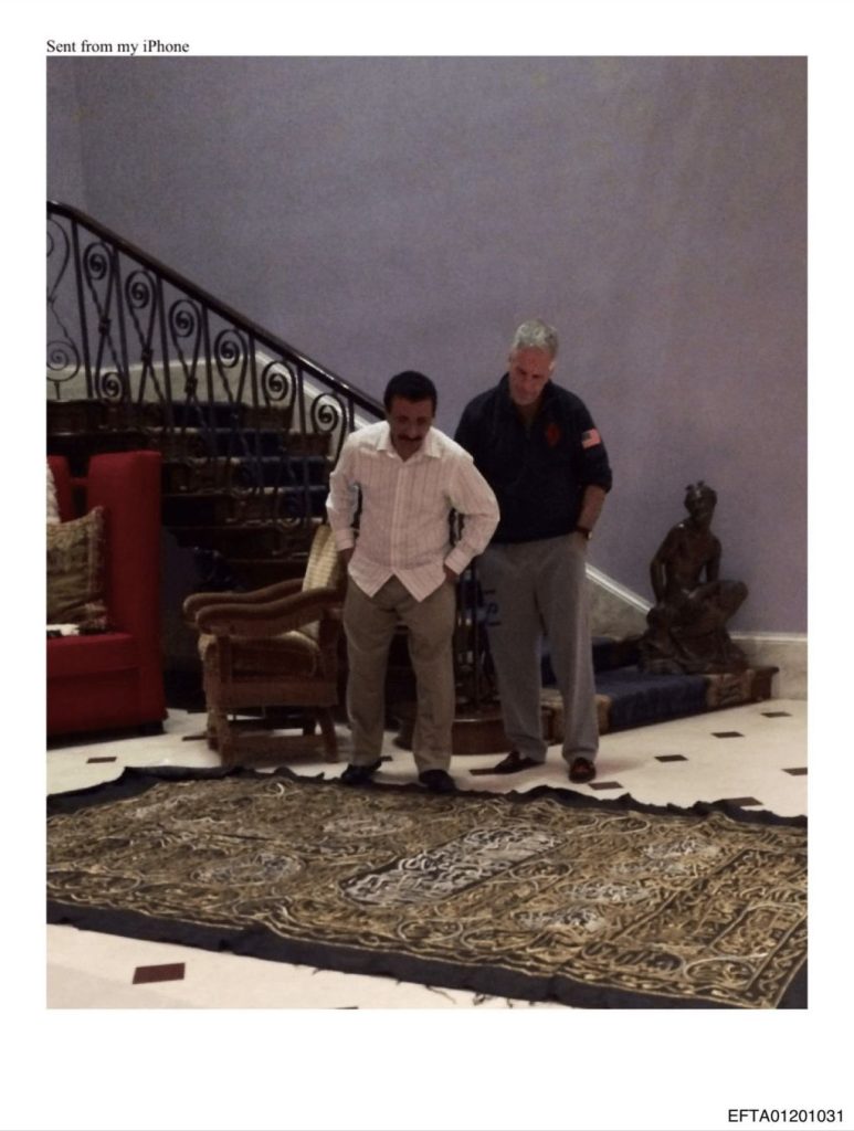 سلطان احمد بن سولیم و جفری اپستین-۳