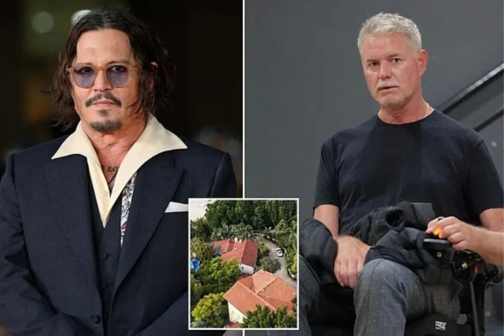 اریک دین پیش از مرگ در سن ۵۳ سالگی بدون اجاره در خانه جانی دپ زندگی می‌کرد