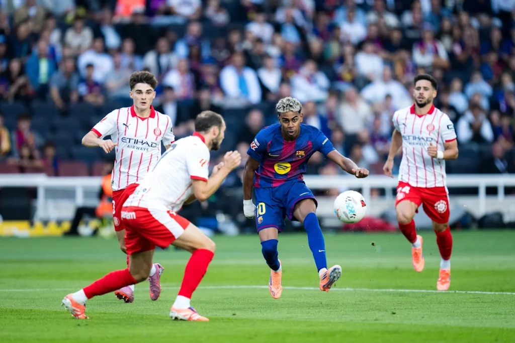 بارسلونا خیرونا یامال