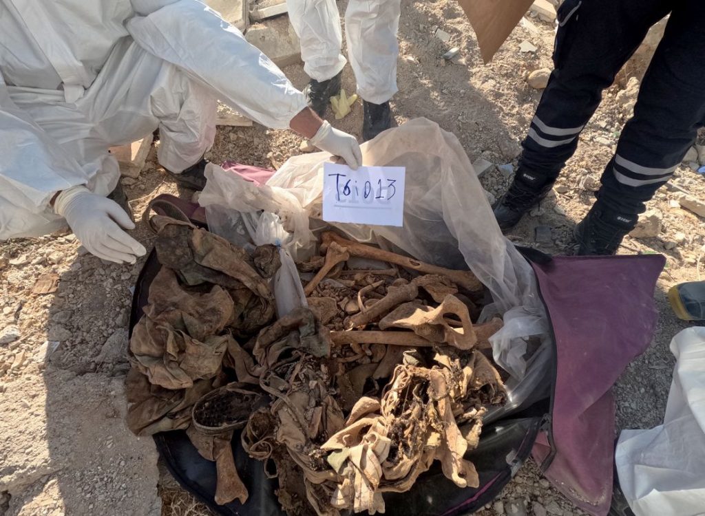 گورهای دسته جمعی در سوریه