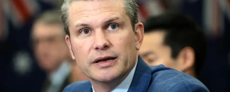 پرس سینه و تتوی خاص وزیر جنگ آمریکا خبرساز شد + ویدیو