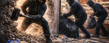 لحظه به سرقت بردن کارت‌های پوکمون به ارزش ۲۰,۰۰۰ دلار از فروشگاهی در کالیفرنیا + ویدیو