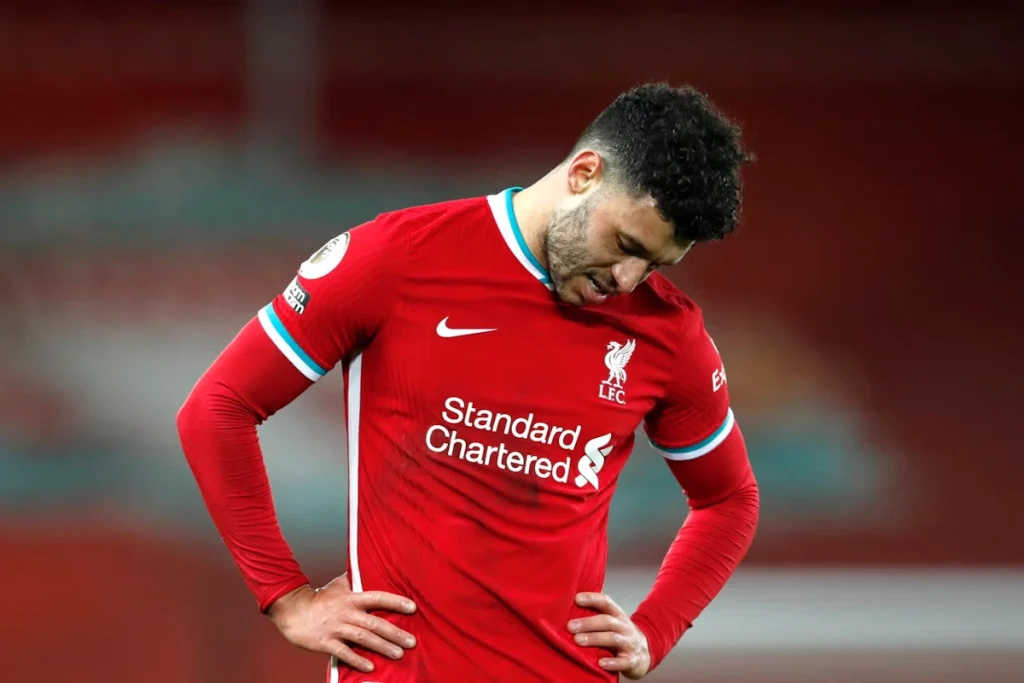 الکس اوکسلید چمبرلین لیورپول