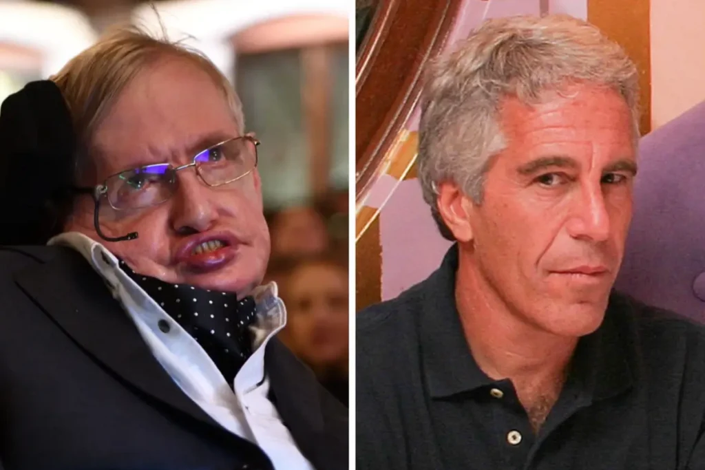 توضیح خانواده استیون هاوکینگ درباره تصویر جنجالی این فیزیکدان در جزیره اپستین