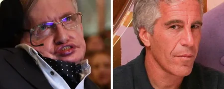 توضیح خانواده استیون هاوکینگ درباره تصویر جنجالی این فیزیکدان در جزیره اپستین