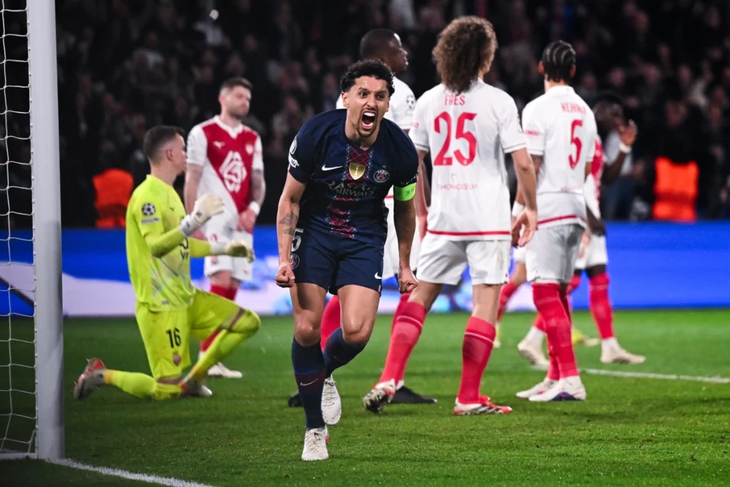 پاریسنژرمن در لیگ قهرمانان اروپا