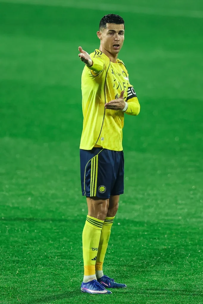 کریستیانو رونالدو اعتراض النصر