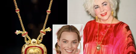 کلکسیون ۱۳۷ میلیون دلاری جواهرات الیزابت تیلور؛ الماس «تاج محل» بر گردن مارگو رابی