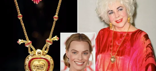 کلکسیون ۱۳۷ میلیون دلاری جواهرات الیزابت تیلور؛ الماس «تاج محل» بر گردن مارگو رابی