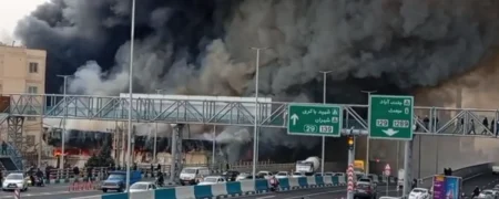 جزئیات آتش‌سوزی گسترده در بازارچه جنت در غرب تهران + ویدئو