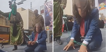 تمرین بازداشت ترامپ در راهپیمایی ۲۲ بهمن خبرساز شد + ویدیو