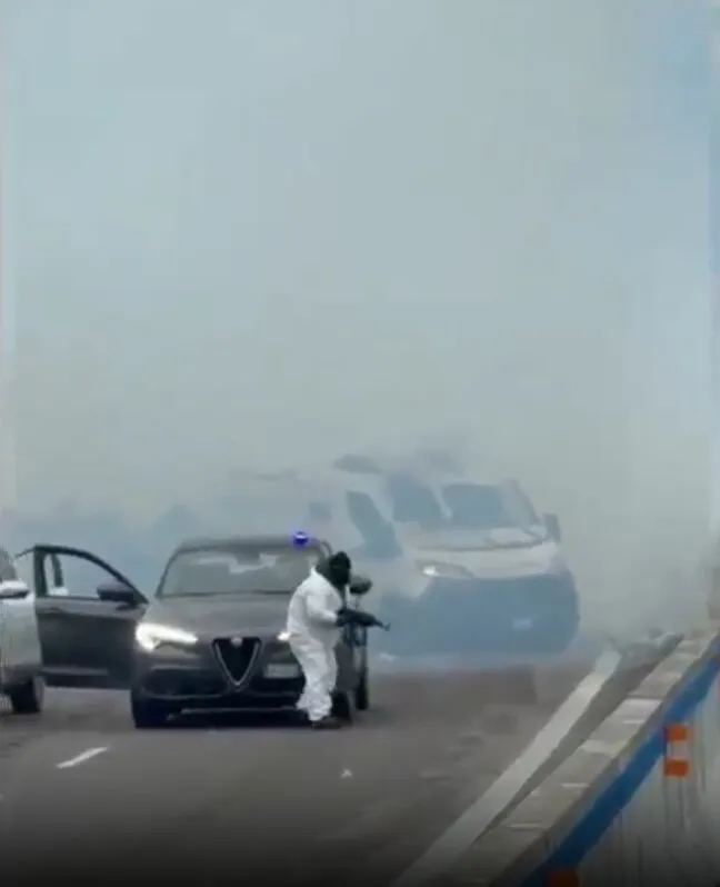 سرقت مسلحانه خودرو حمل پول در ایتالیا-۴